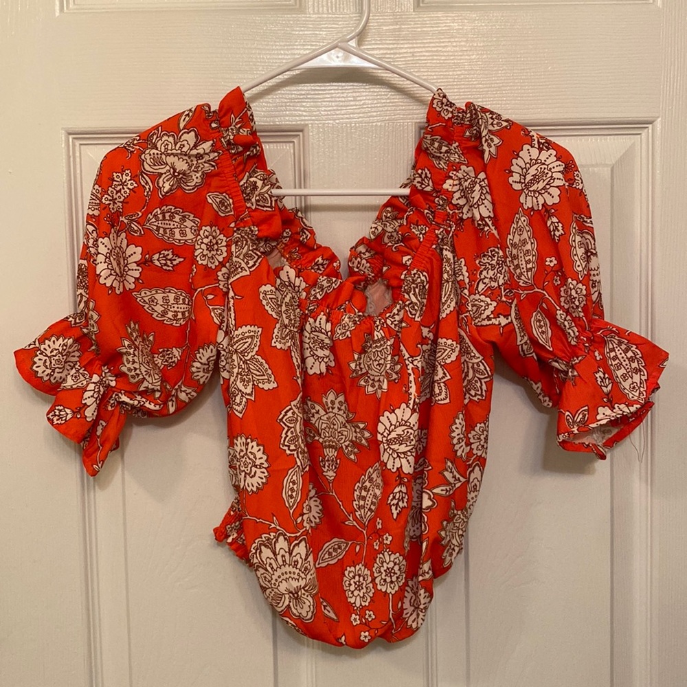 Off the shoulder blouse